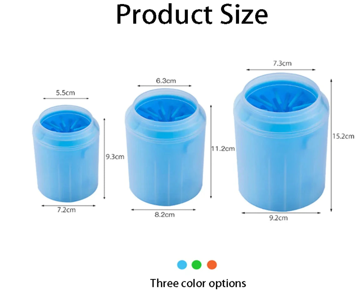 Dog paw washer portable cleaning cup